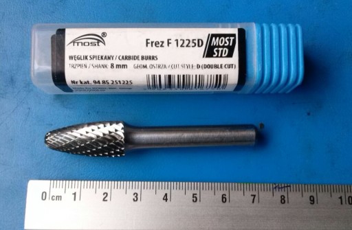 Zdjęcie oferty: pilnik F1225 RBF1225D rotacyjny obrotowy węglikowy