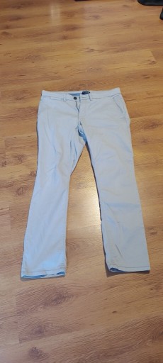 Zdjęcie oferty: Spodnie Stooker męskie W34 L32 jasne wygodne 34/32