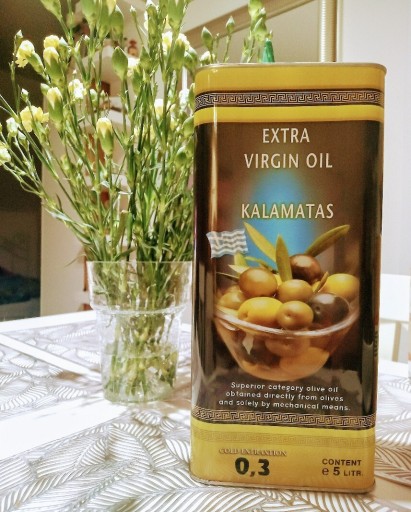 Zdjęcie oferty: Oliwa z oliwek Extra Virgin Kalamatas 5000 ml