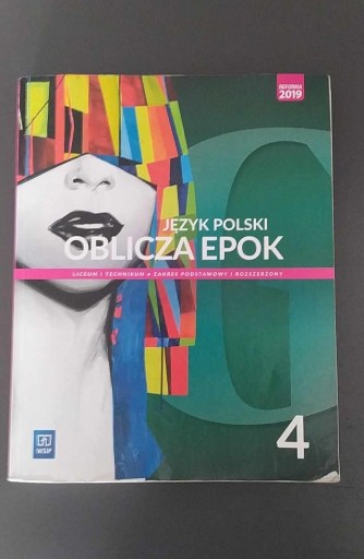 Zdjęcie oferty: Język polski Oblicza epok 4 Podręcznik 