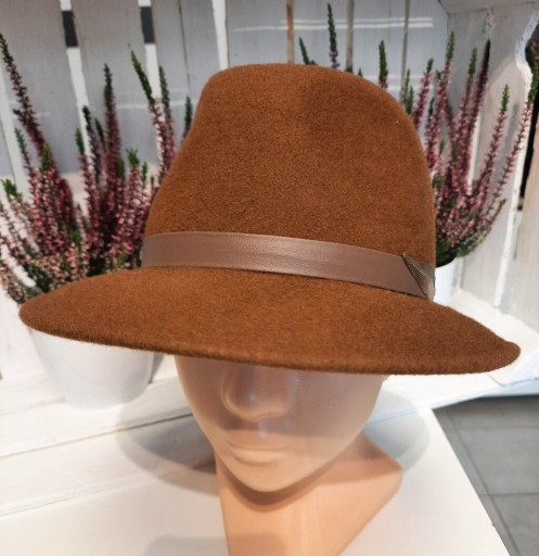 Zdjęcie oferty: Kapelusz damski HandMade FEDORA 