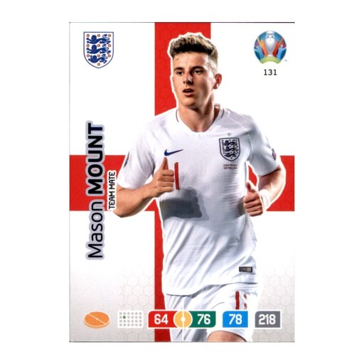 Zdjęcie oferty: UEFA EURO 2020 Team Mate Mason Mount 131 Karta