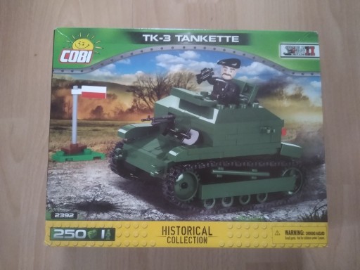 Zdjęcie oferty: Klocki Cobi 2392 Polska tankietka TK-3 