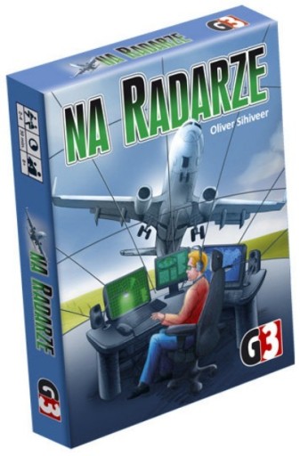 Zdjęcie oferty: Gra karciana NA RADARZE samoloty familijna karty 