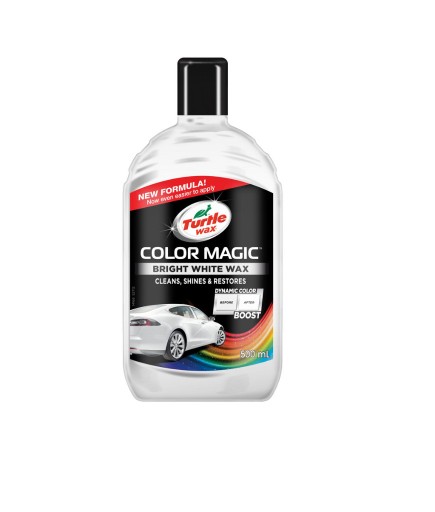 Zdjęcie oferty: Biały Turtle COLOR MAGIC WOSK 500ml data pr. 02/17