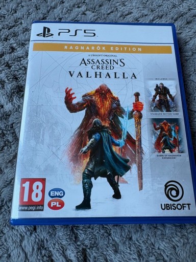 Zdjęcie oferty: ASSASSIN'S CREED VALHALLA PS5 - jak nowa (bez kodu na Ragnarok)