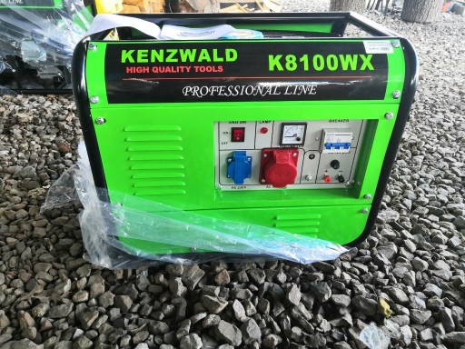 Zdjęcie oferty: Generator prądotwórczy KENZWALD K8100WX 9,8KW
