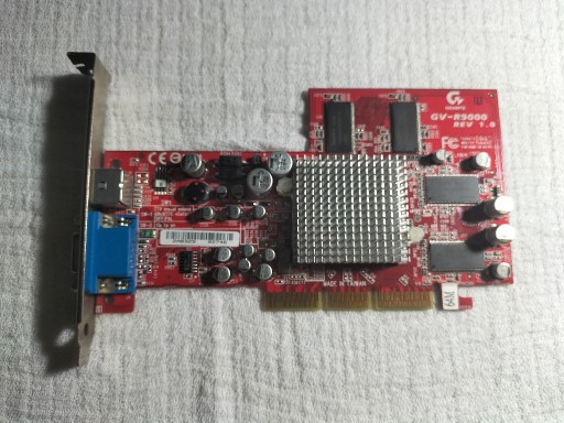 Zdjęcie oferty: Karta graficzna Ati radeon 9000 Pro 64 MB AGP