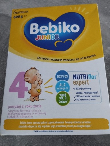 Zdjęcie oferty: Bebiko 4 mleko modyfikowane po 2 roku życia, 600g