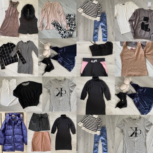 Zdjęcie oferty: Mega paka ubrań H&M Zara Mohito CK Bershka 