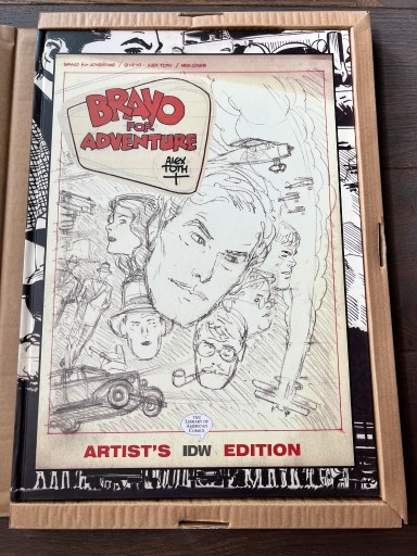 Zdjęcie oferty: BRAVO FOR ADVENTURE Artist's Edition - ALEX TOTH