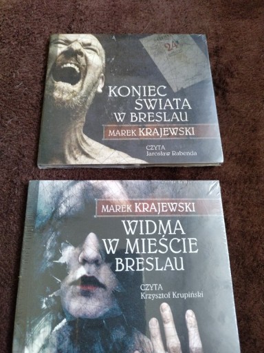 Zdjęcie oferty: 2 szt. Audiobook Marek Krajewski