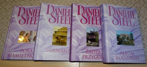 Zdjęcie oferty: Danielle Steel ZESTAW 4 książek 
