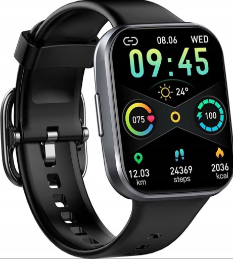 Zdjęcie oferty: Smartwatch Molocy Q23 Fitness czarny