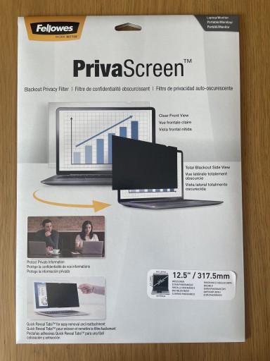 Zdjęcie oferty: Filtr prywatyzujący Fellowes PrivaScreen 12,5”