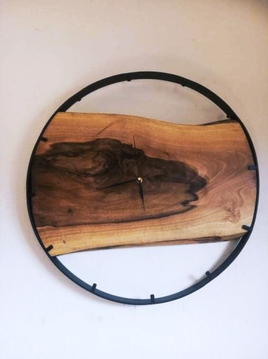 Zdjęcie oferty: Zegar drewno naturalne loft