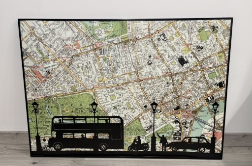 Zdjęcie oferty: Rama Stromby, obraz Londyn centralny 100x70 cm