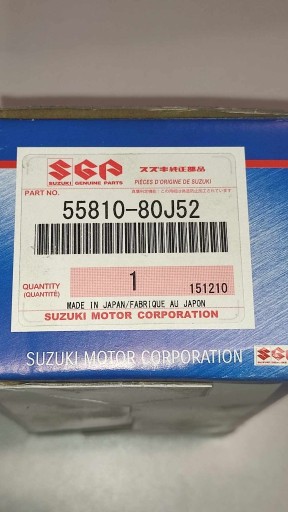 Zdjęcie oferty: Suzuki OE 55810-80j52 klocki hamulcowe kpl
