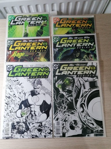 Zdjęcie oferty: Zestaw komiksów Green Lantern Rebirth 