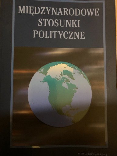 Zdjęcie oferty: MIędzynarodowe stosunki polityczne