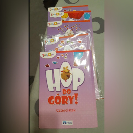 Zdjęcie oferty: NOWY ZESTAW TRAMPOLINA "HOP DO GÓRY!  4 LATEK"