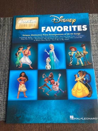 Zdjęcie oferty: Nuty pianino - "Disney Favorites"