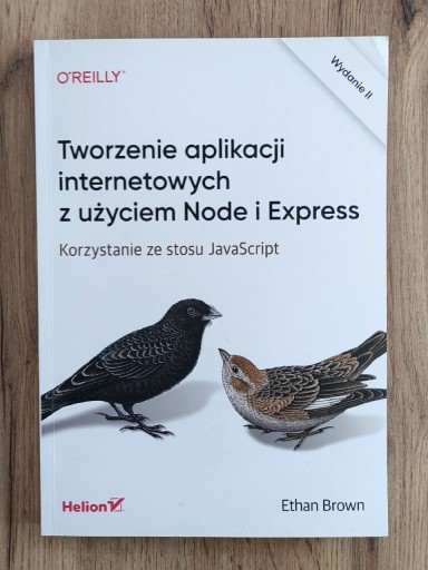 Zdjęcie oferty: Tworzenie aplikacji internetowych z Node i Express