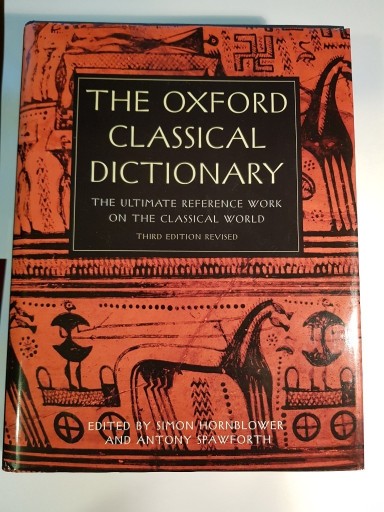 Zdjęcie oferty: The Oxford Classical Dictionary