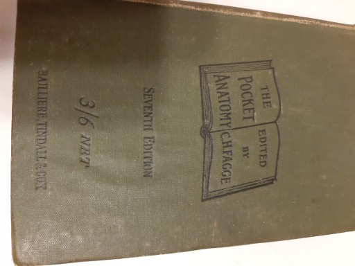 Zdjęcie oferty: The Pocket Anatomy C. H. Faggy 1916