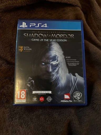 Zdjęcie oferty: Gra Shadow of Mordor na PS4 w dobrym stanie 