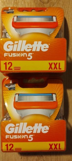 Zdjęcie oferty: Gillette Fusion 5, oryginalne wkłady 24szt.
