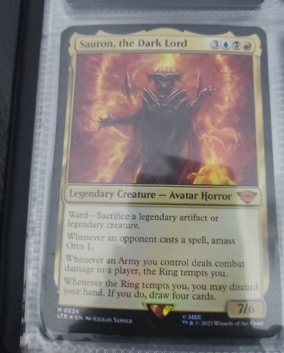 Zdjęcie oferty: Foliowany Sauron, the dark lord!!!
