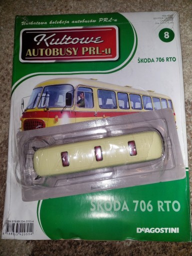 Zdjęcie oferty: Kultowe autobusy PRL Skoda 706 RTO nr.8