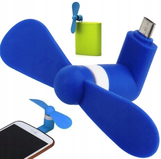 Zdjęcie oferty: Wentylator wiatrak mini USB do telefonu