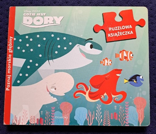 Zdjęcie oferty: Gdzie jest Dory, książka z puzzlami 