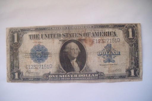 Zdjęcie oferty: Banknot USA 1 $ Dolar 1923 r. seria OF