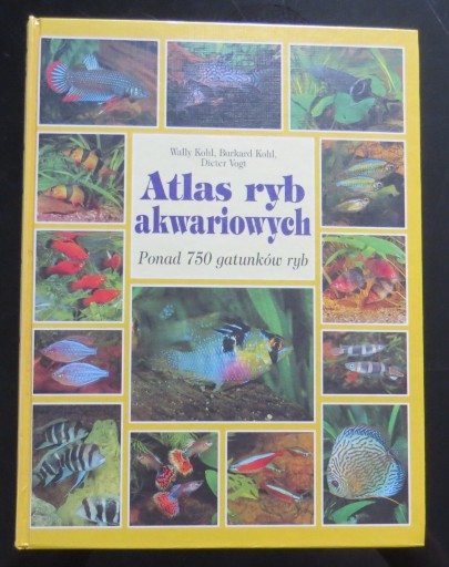 Zdjęcie oferty: Atlas ryb akwariowych 750 gatunków ryb