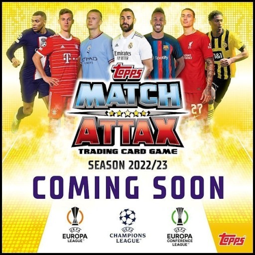 Zdjęcie oferty: KARTY Match Attax 2022/23 bazowe 