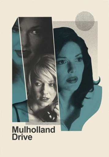 Zdjęcie oferty: PIĘKNY plakat filmowy MULHOLLAND DRIVE płótno