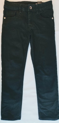 Zdjęcie oferty: Jeansy H&M czarne jak nowe 134 cm 8-9 lat