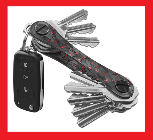 Zdjęcie oferty: Organizer do kluczy KEYSMART Red Forged Carbon