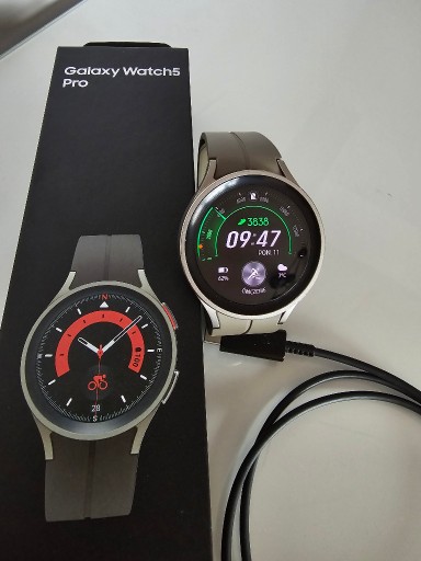 Zdjęcie oferty: Samsung Galaxy Watch5 Pro SM-R920 45mm Szary