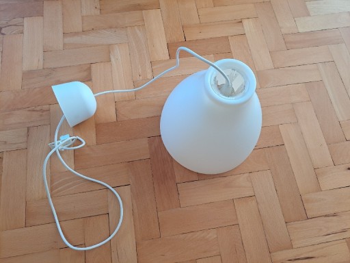 Zdjęcie oferty: Lampa wisząca Melodi IKEA klosz biały
