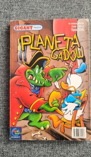Zdjęcie oferty: komiks GIGANT XVII z 2002 r., Planeta Gadów