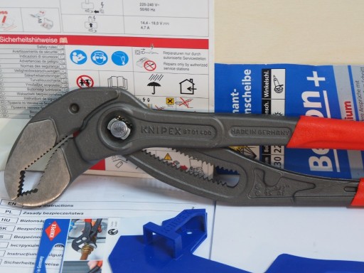 Zdjęcie oferty: KNIPEX COBRA 87 01 400 klucz nastawny rury mufy 