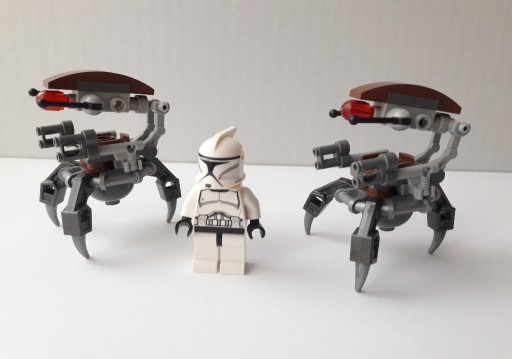 Zdjęcie oferty: Lego Star Wars sw0442 Clone Trooper + 2x sw0441 Droideka