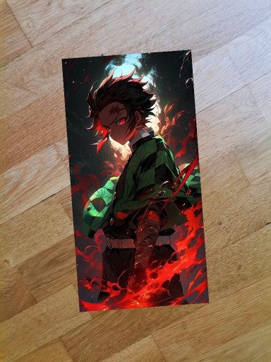 Zdjęcie oferty: Plakat 21x29cm Demon Slayer Kimetsu no Yaiba anime