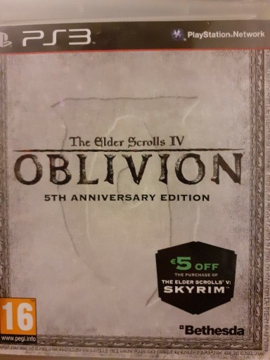 Zdjęcie oferty: Oblivion the elder scrolls IV PS3