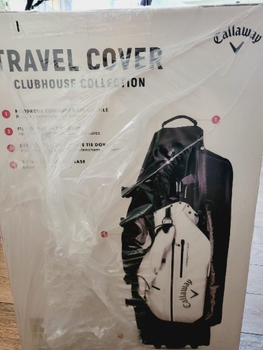 Zdjęcie oferty: CALLAWAY CLUBHOUSE-podróżna torba na kije golfowe