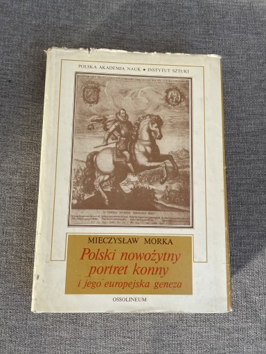 Zdjęcie oferty: Polski nowożytny portret konny… Morka M.